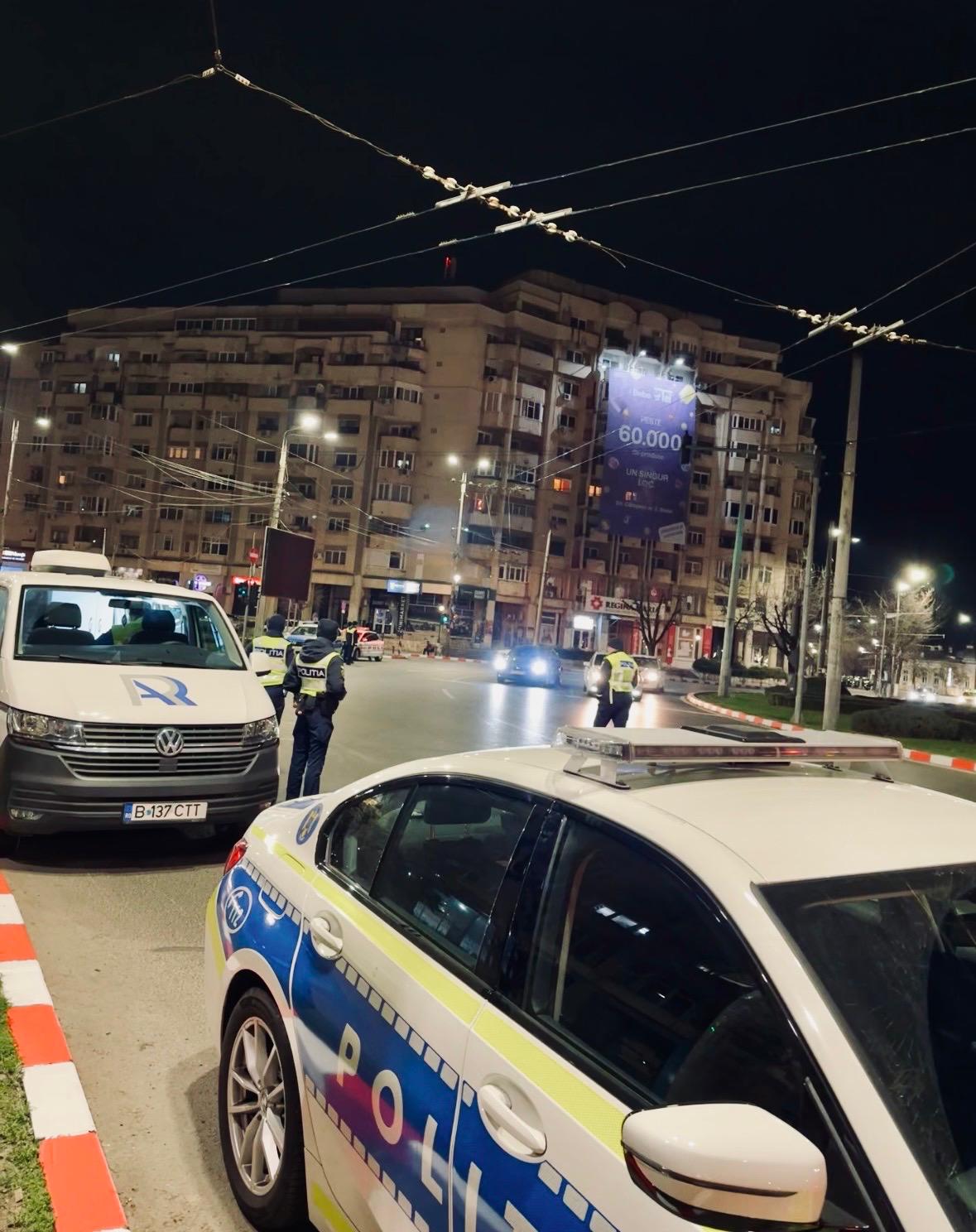 Razie de amploare a poliției rutiere în Ploiești.