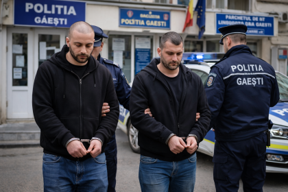 Doi bărbați din Găești