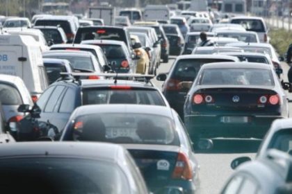 Trafic blocat pe DJ 720 auto