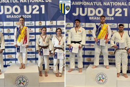 Judoka Vanessa Tolea și David Țugui