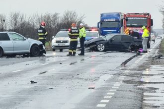 Traficul oprit total