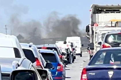 Trafic dirijat pe DN 72