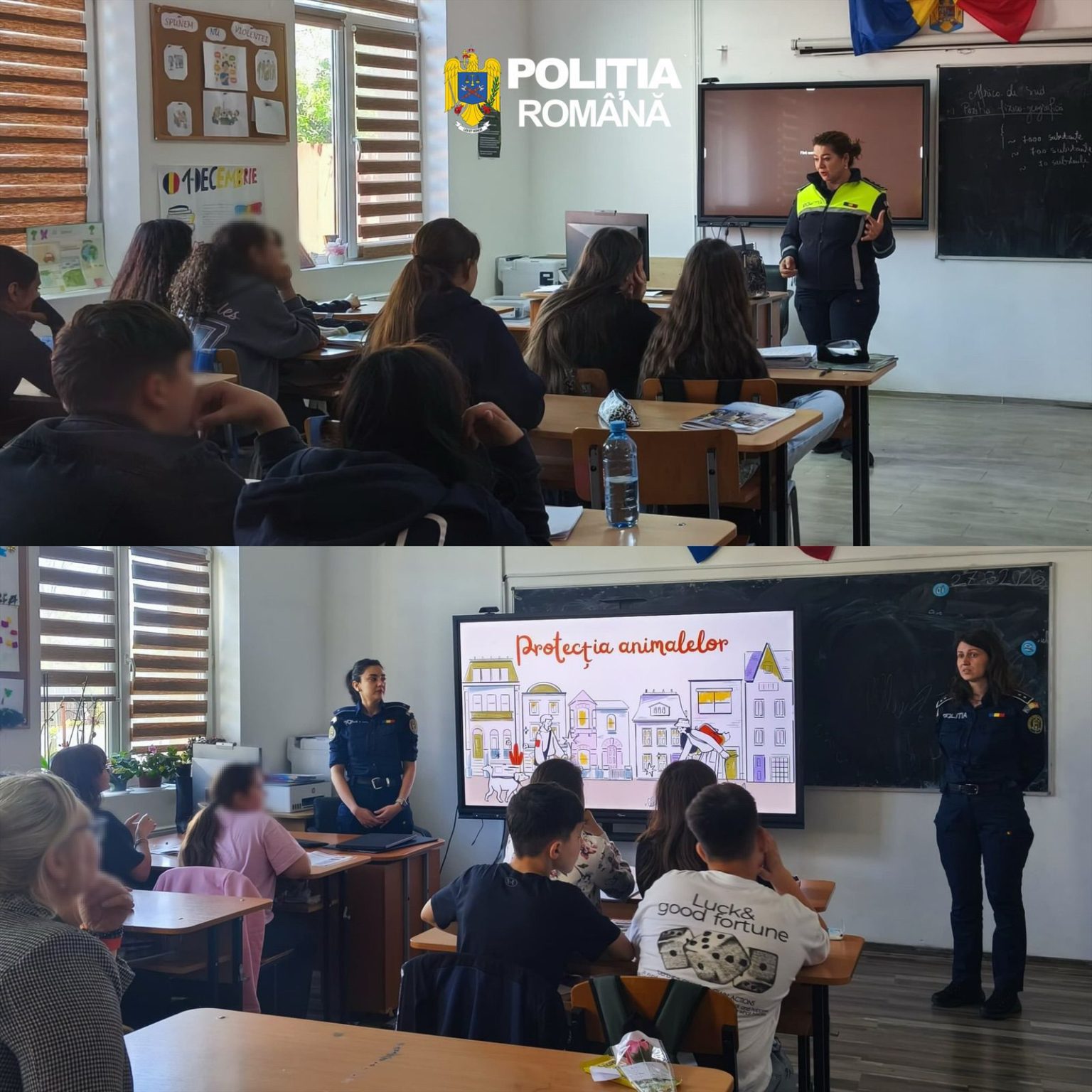 Acțiune pentru siguranța elevilor