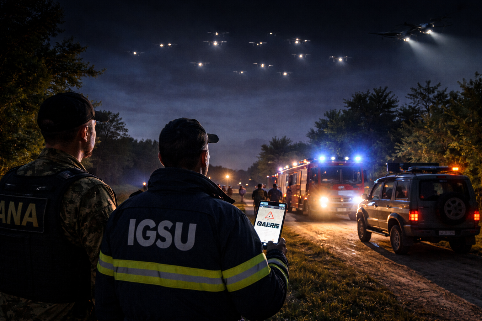 Alertă aeriană în Tulcea