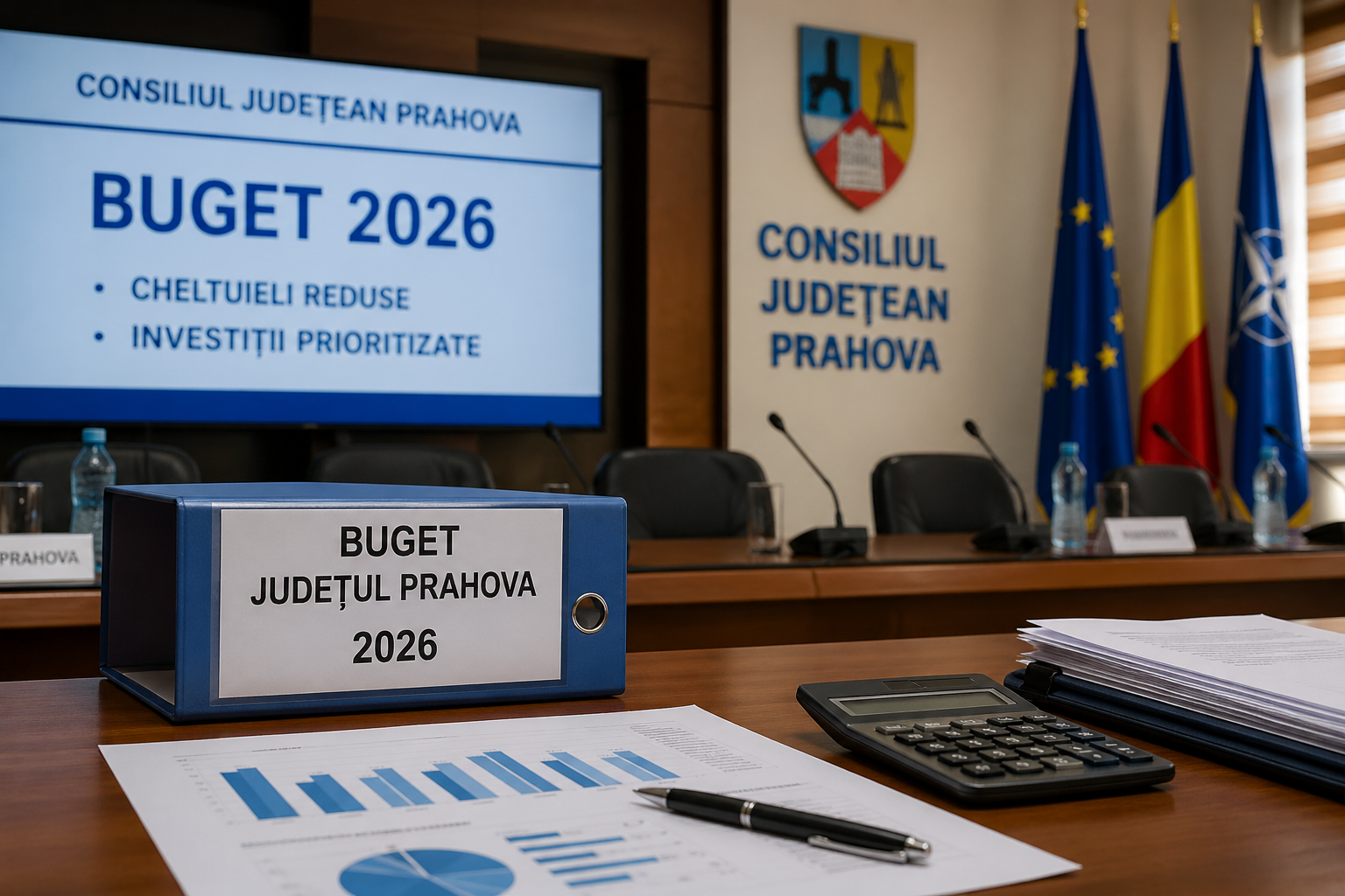 Bugetul județului pe 2026,