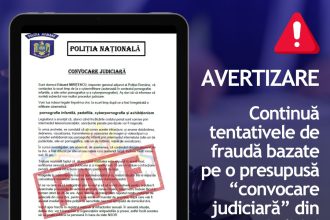 Atenționare privind fraudele online
