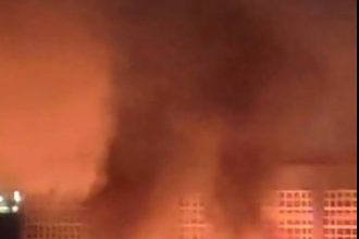 Explozie și incendiu