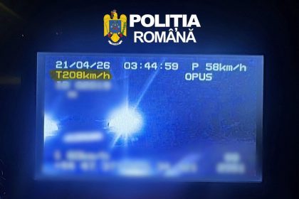 Tânăr amendat și lăsat fără permis