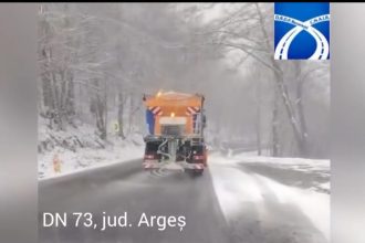 Ninsoare în zona înaltă