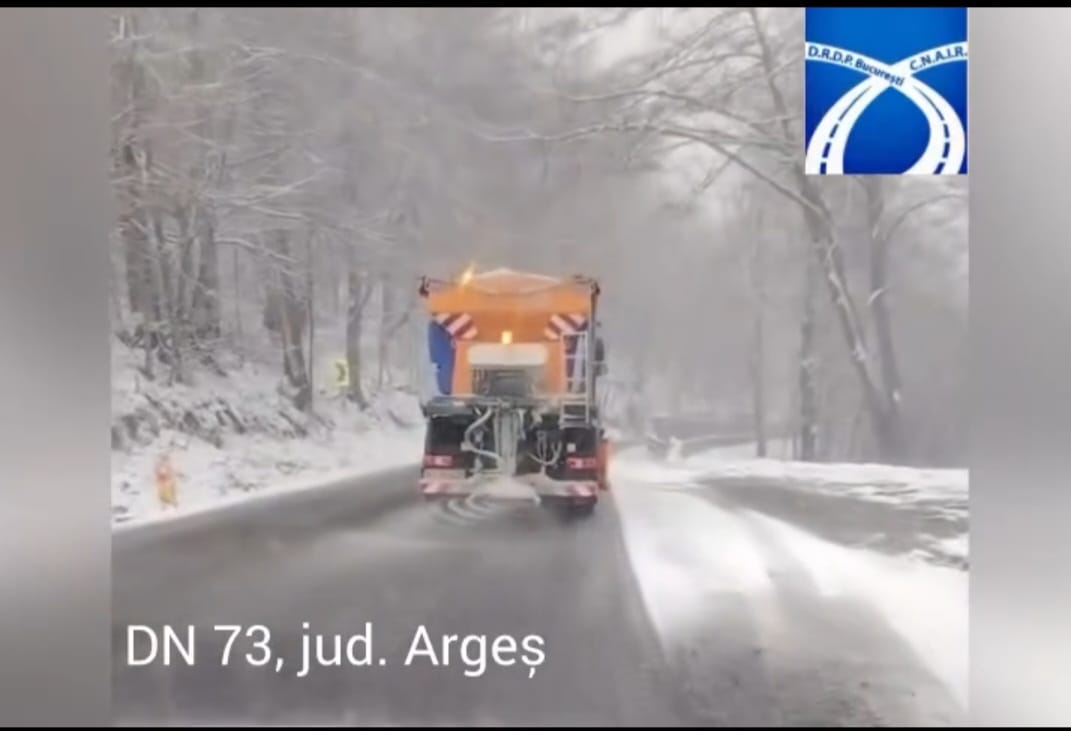 Ninsoare în zona înaltă