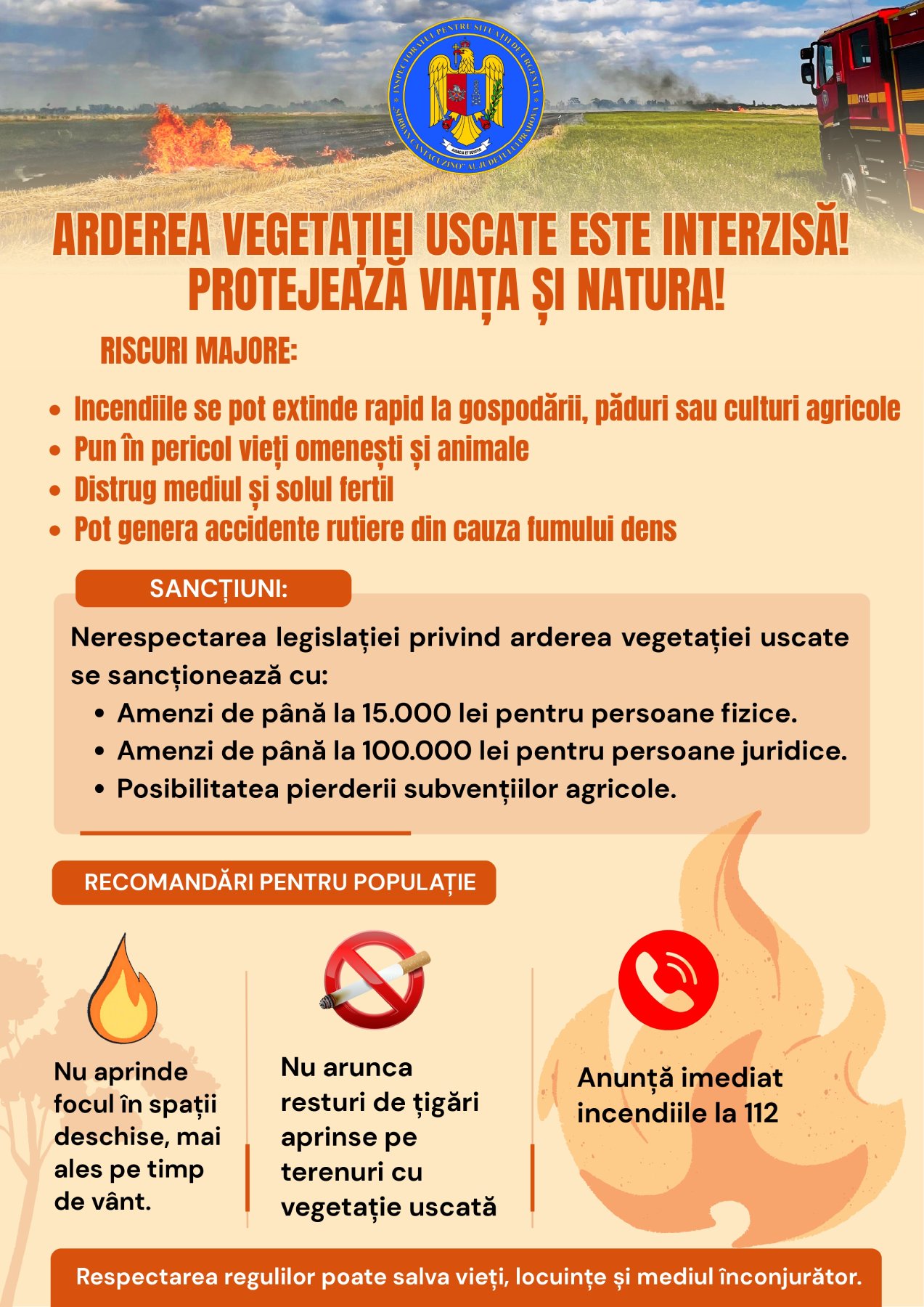 Arderea vegetației