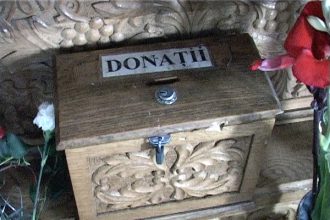 Bărbat reținut după ce a furat donațiile