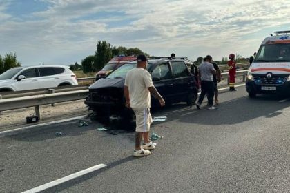 Accident pe A3