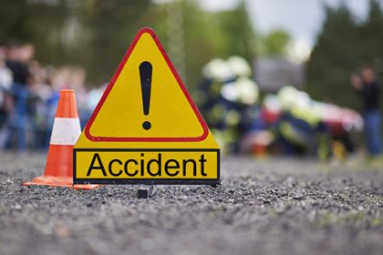 Accident pe DN 72A