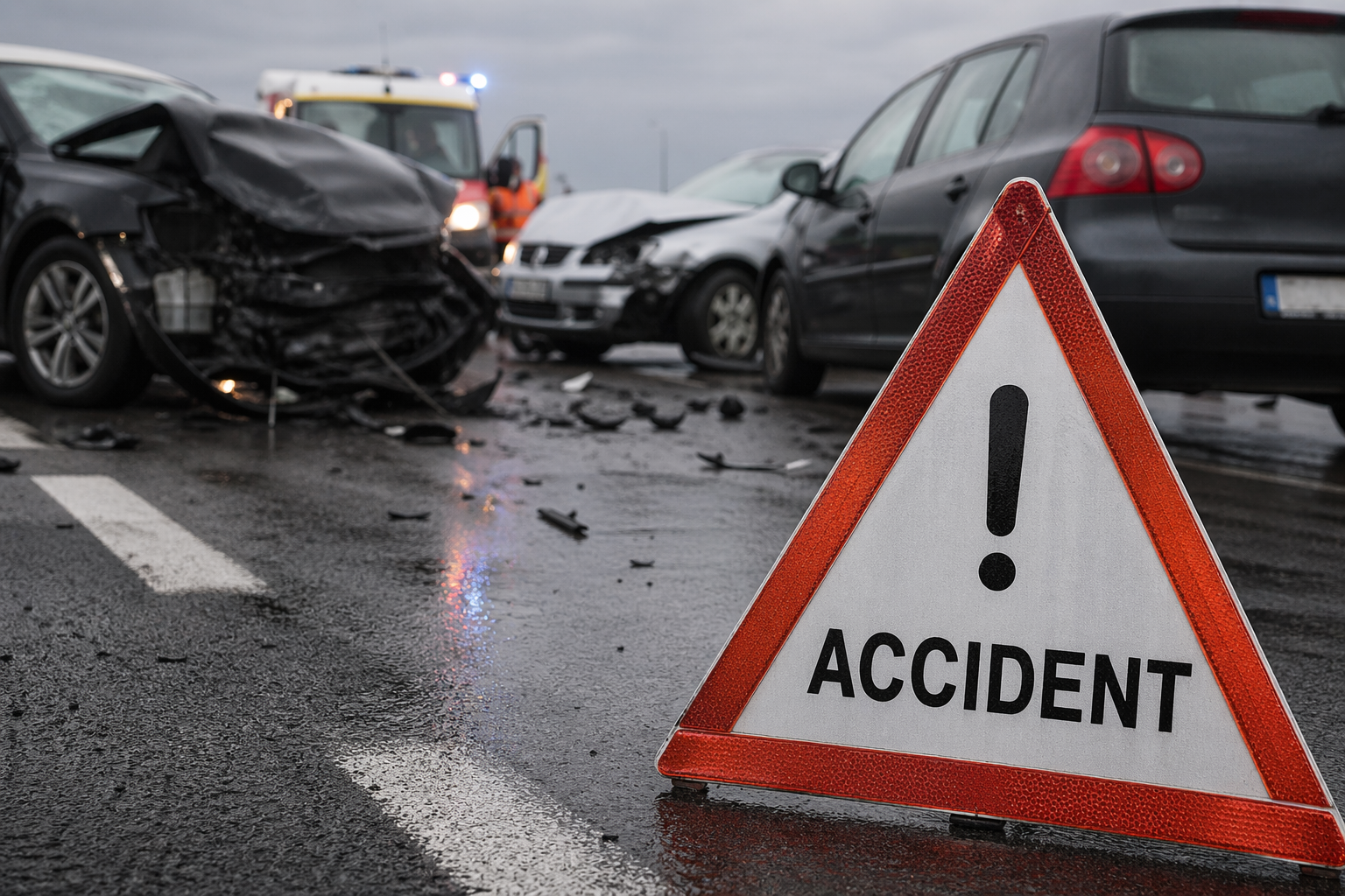 Accident rutier grav în Brașov