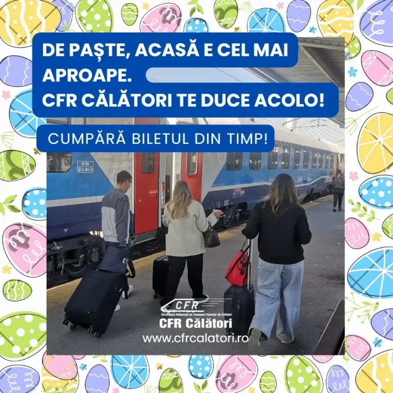 Circulația trenurilor în perioada Sărbătorilor