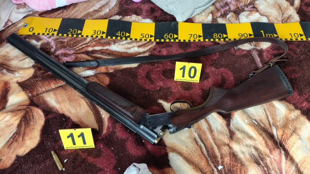 Bărbat împușcat mortal