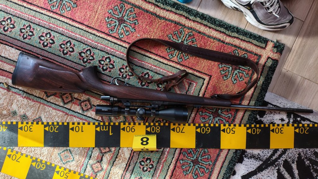 Bărbat împușcat mortal