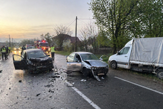 Accident pe DN 71