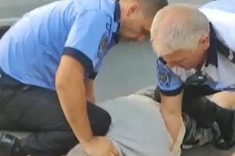 Scandal la o pensiune.