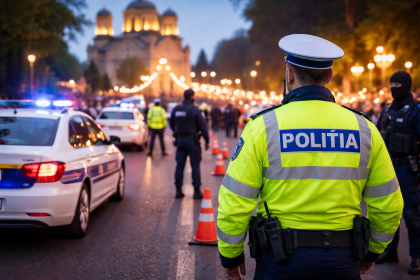 Aproximativ 200 de polițiști