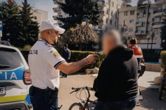 145 de pietoni și bicicliști,