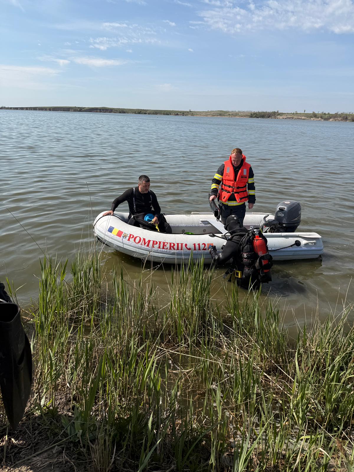 Bărbatul dispărut în lac