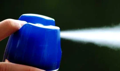 Tânără prinsă cu cuțit și spray l