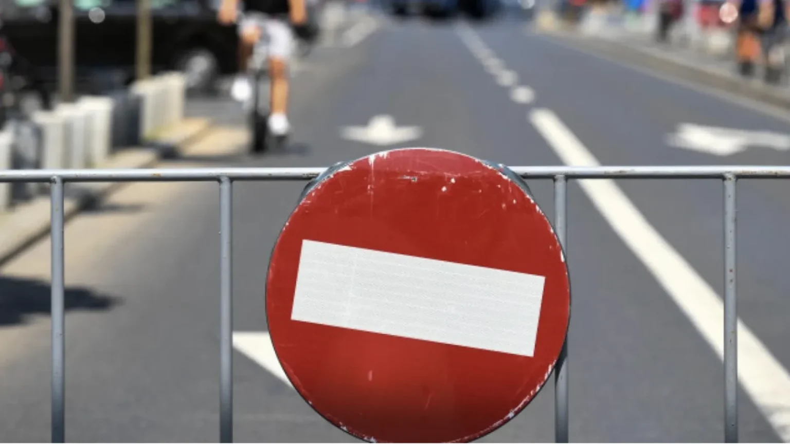 Trafic restricționat lângă stadionul