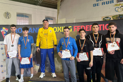 6 medalii la Cupa României la Box