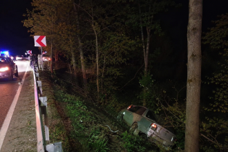 Accident pe DN 71