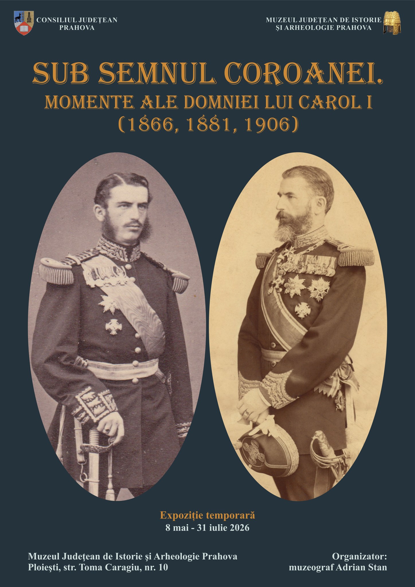 Expoziție dedicată regelui Carol I,