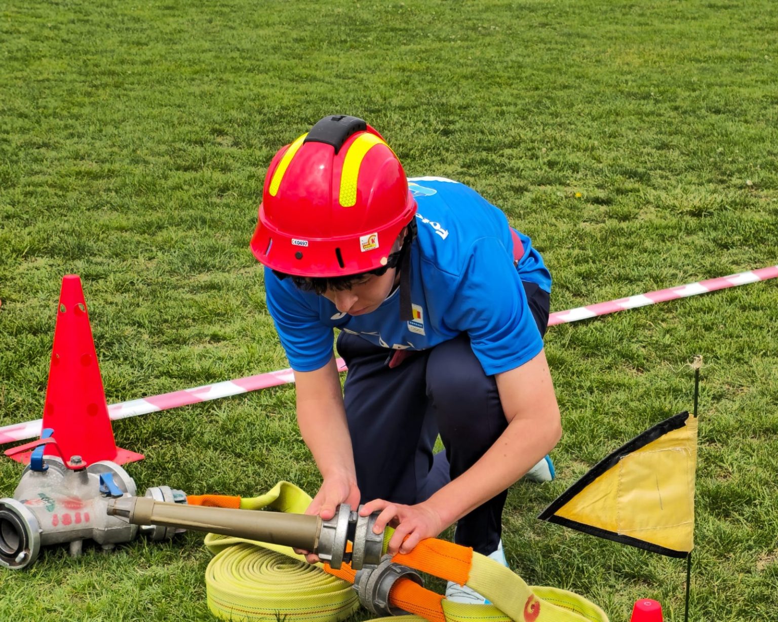 Elevii își testează curajul