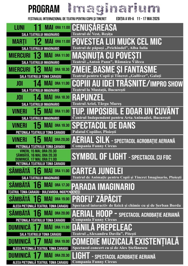 Ploieștiul devine capitala imaginației