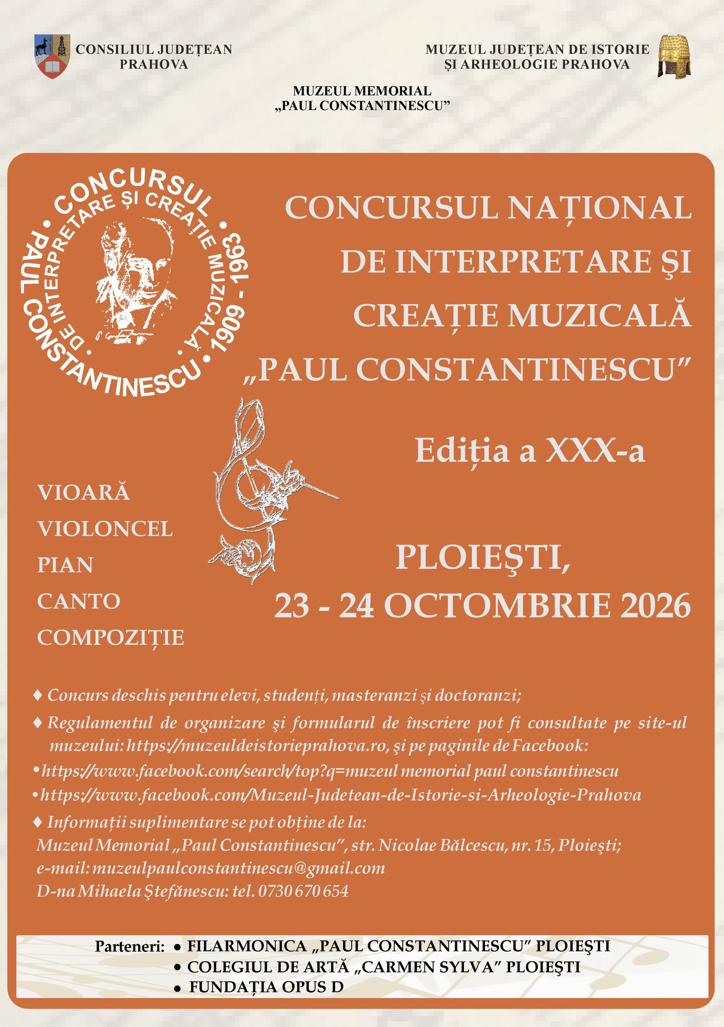Ploieștiul găzduiește ediția a XXX-a