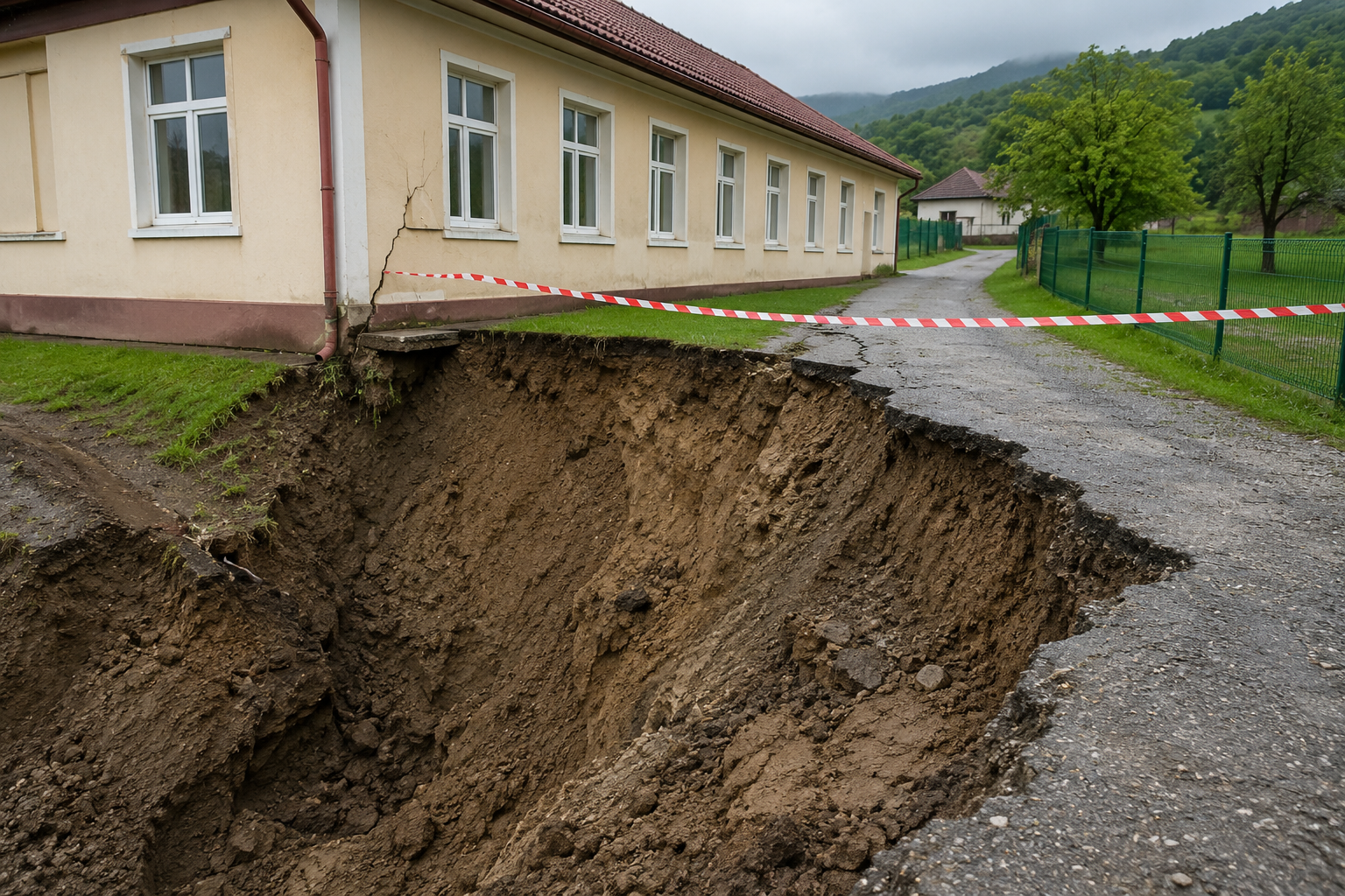 O școală din Buzău