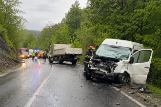 Accident rutier grav în Valea Doftanei