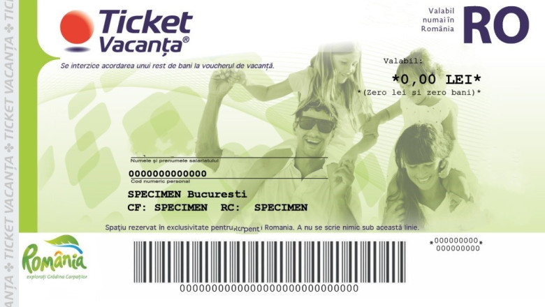 Voucherele de vacanță