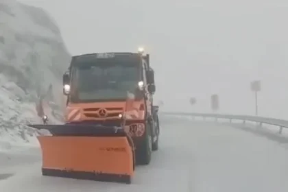 Ninsori și ger în luna mai