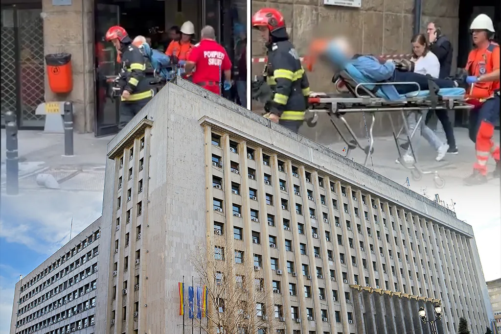 Accident la Palatul CFR
