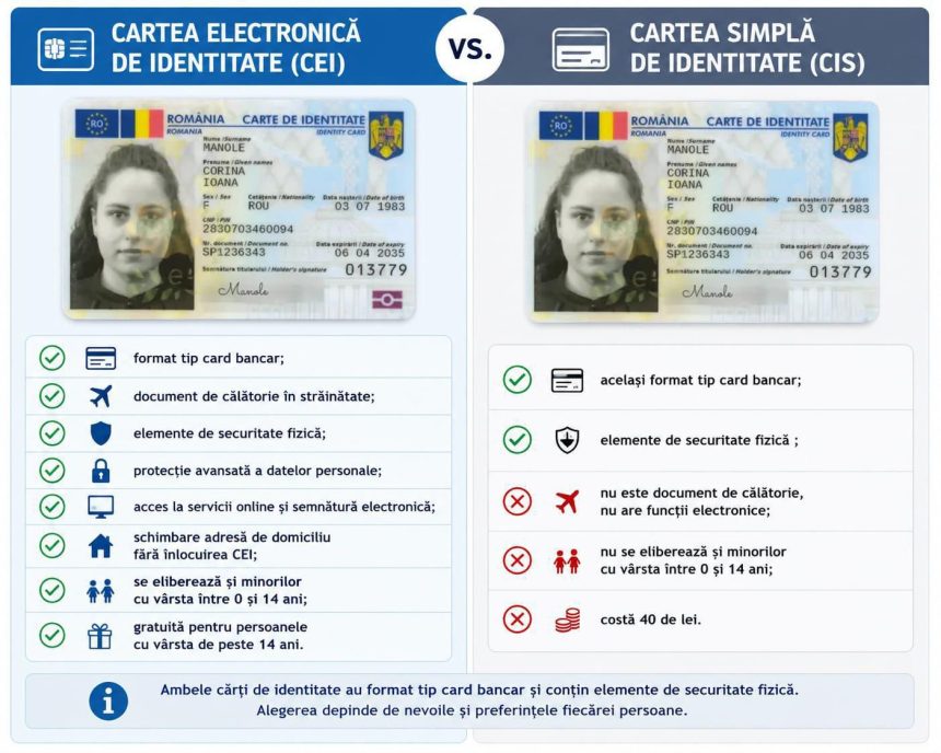 Cartea Electronică de Identitate, gratuită