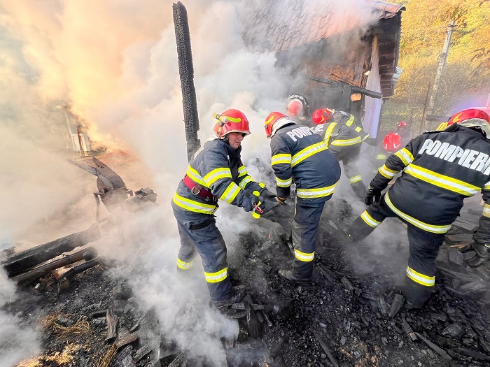 Incendiu puternic