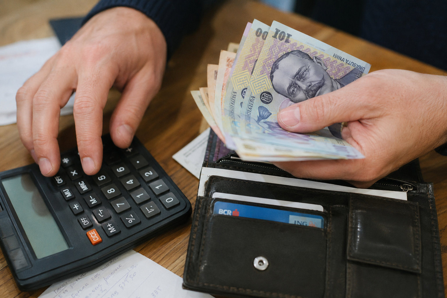 Românii au salarii și venituri