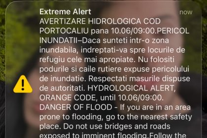 Alertă de inundații