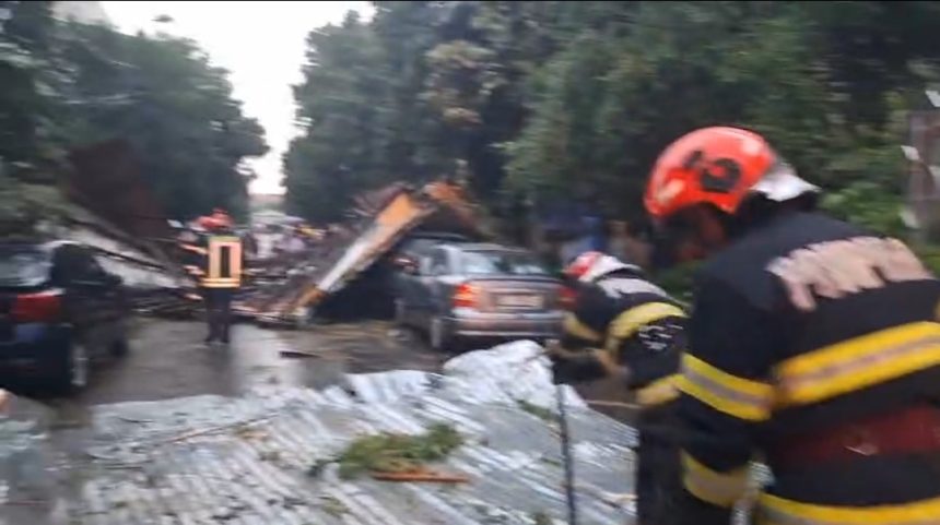 Furtuna a lovit Buzăul