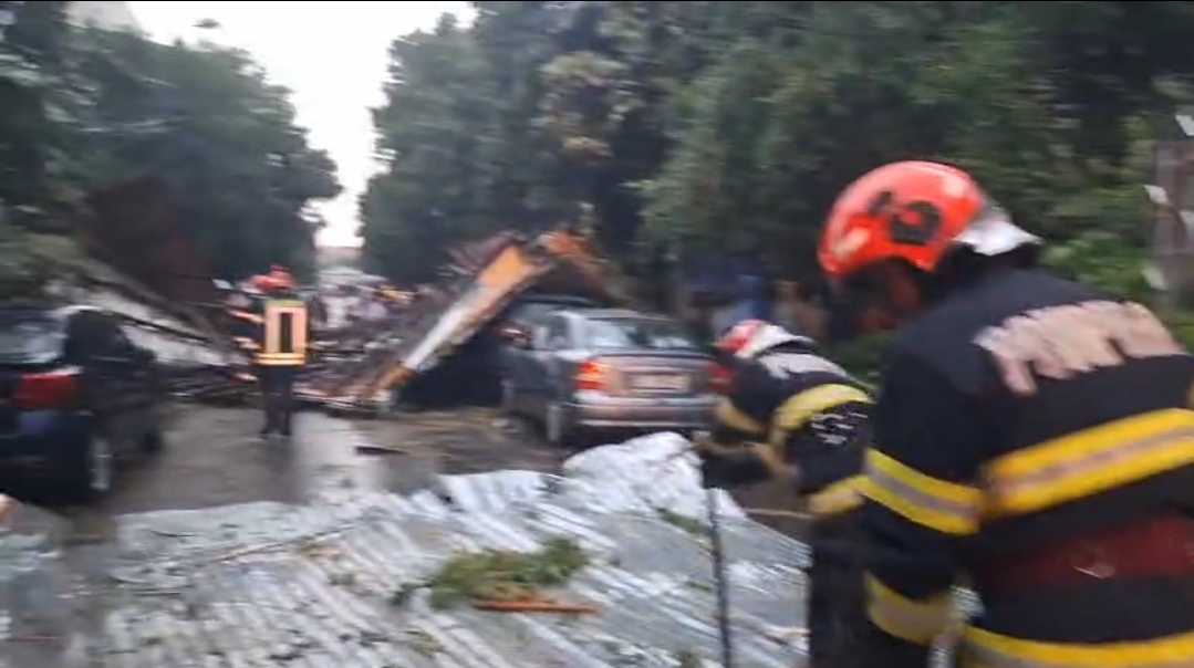 Furtuna a lovit Buzăul