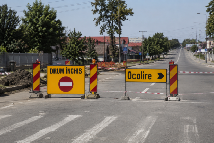 Trafic restricționat în Buzău
