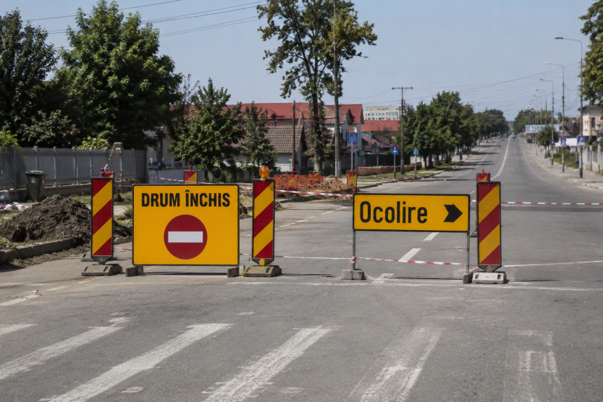 Trafic restricționat în Buzău
