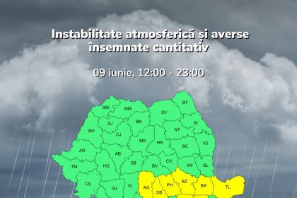 Cod galben de instabilitate atmosferică
