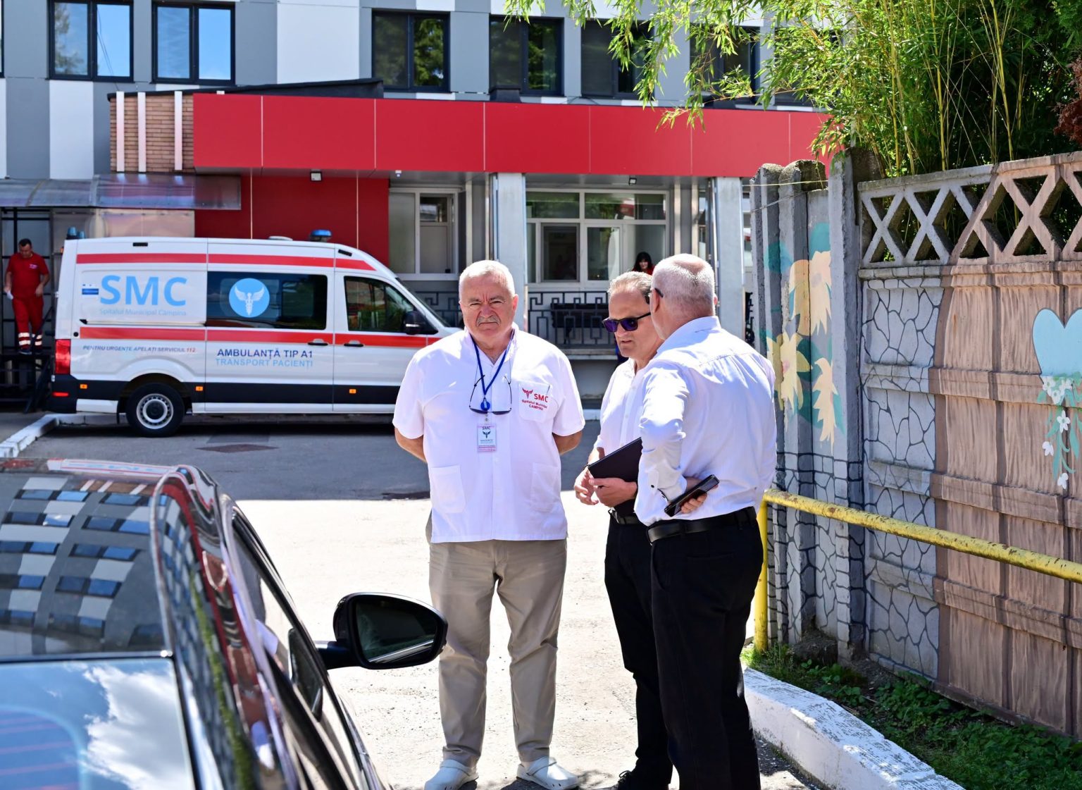 Lucrările la Spitalul Municipal Câmpina